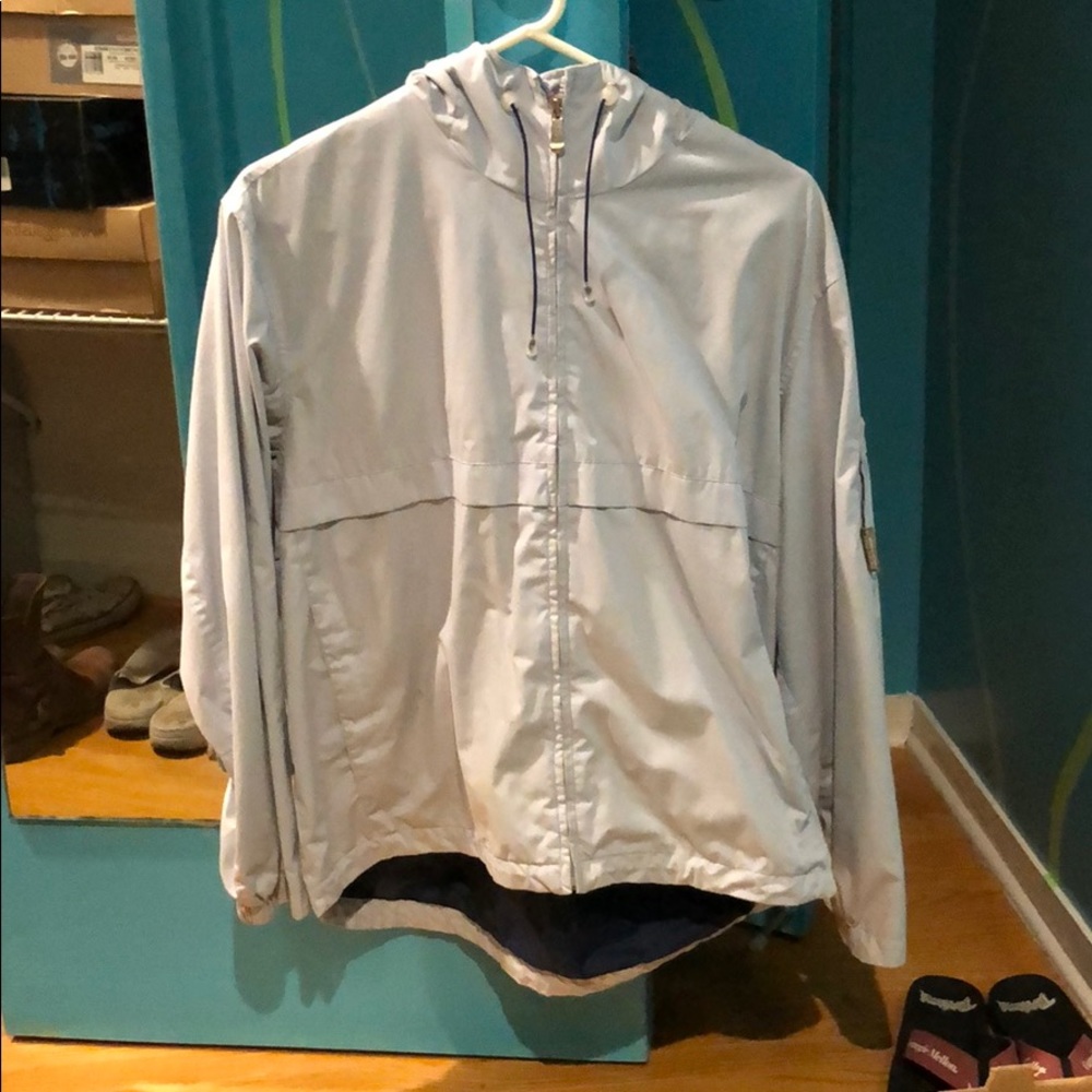 Light Blue Windbreak Jacket